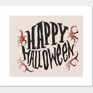 HAPPY HALLOWEEN Posters and Art